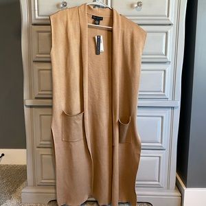 Joan Vass sleeveless duster